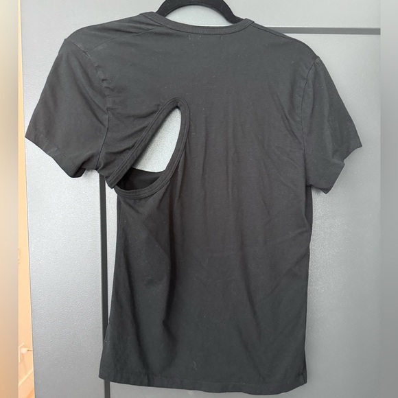 John Elliott asymmetrical T-shirt with cutouts - Picture 5 of 6